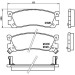 Brembo | Bremsbelagsatz, Scheibenbremse | P 49 025