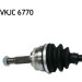 SKF | Antriebswelle | VKJC 6770 SKF | Antriebswelle | VKJC 6770