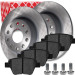 FEBI Bremsscheiben Ø272mm + Beläge HINTEN für VW Golf 6 Touran Audi SEAT