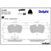 Delphi Bremsbelagsatz, Scheibenbremse LP2689