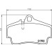 Hella | Bremsbelagsatz, Scheibenbremse | 8DB 355 018-481 Hella | Bremsbelagsatz, Scheibenbremse | 8DB 355 018-481