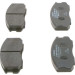 BOSCH | Bremsbelagsatz, Scheibenbremse | 0 986 460 980