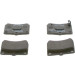 BOSCH | Bremsbelagsatz, Scheibenbremse | 0 986 493 550 BOSCH | Bremsbelagsatz, Scheibenbremse | 0 986 493 550