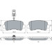 BOSCH | Bremsbelagsatz, Scheibenbremse | 0 986 494 500