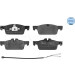 025 252 2217 Bremsbelagsatz, Scheibenbremse MEYLE-ORIGINAL: True to OE.