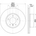 Hella | Bremsscheibe | 8DD 355 128-921 Hella | Bremsscheibe | 8DD 355 128-921