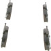 BOSCH | Bremsbelagsatz, Scheibenbremse | 0 986 494 032