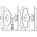 BOSCH | Bremsbelagsatz, Scheibenbremse | 0 986 424 723 BOSCH | Bremsbelagsatz, Scheibenbremse | 0 986 424 723