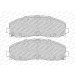 Ferodo | Bremsbelagsatz, Scheibenbremse | FDB4785
