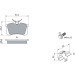 BOSCH | Bremsbelagsatz, Scheibenbremse | 0 986 494 600 BOSCH | Bremsbelagsatz, Scheibenbremse | 0 986 494 600