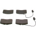BOSCH | Bremsbelagsatz, Scheibenbremse | 0 986 424 664 BOSCH | Bremsbelagsatz, Scheibenbremse | 0 986 424 664