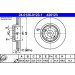 ATE | Bremsscheibe | 24.0126-0123.1 ATE | Bremsscheibe | 24.0126-0123.1