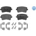 025 246 0617/K2 Bremsbelagsatz, Scheibenbremse MEYLE-ORIGINAL: True to OE.