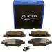 QP2313C Bremsbelagsatz, Scheibenbremse QUARO SILVER CERAMIC