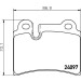 Hella | Bremsbelagsatz, Scheibenbremse | 8DB 355 011-861