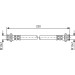BOSCH | Bremsschlauch | 1 987 476 137 BOSCH | Bremsschlauch | 1 987 476 137