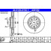 ATE | Bremsscheibe | 24.0128-0192.1 ATE | Bremsscheibe | 24.0128-0192.1