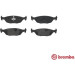 Brembo | Bremsbelagsatz, Scheibenbremse | P 71 003 Brembo | Bremsbelagsatz, Scheibenbremse | P 71 003