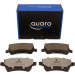 QUARO | Bremsbelagsatz, Scheibenbremse | QP3408C QUARO | Bremsbelagsatz, Scheibenbremse | QP3408C