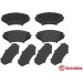 Brembo | Bremsbelagsatz, Scheibenbremse | P 49 034 Brembo | Bremsbelagsatz, Scheibenbremse | P 49 034