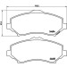 Brembo | Bremsbelagsatz, Scheibenbremse | P 11 025 Brembo | Bremsbelagsatz, Scheibenbremse | P 11 025