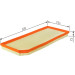 BOSCH F 026 400 026 Luftfilter