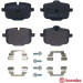 Brembo | Bremsbelagsatz, Scheibenbremse | P 06 101 Brembo | Bremsbelagsatz, Scheibenbremse | P 06 101