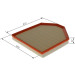 BOSCH F 026 400 447 Luftfilter BOSCH F 026 400 447 Luftfilter