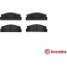 Brembo | Bremsbelagsatz, Scheibenbremse | P 23 003