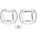 Hella Bremsbackensatz Shoe Kit Pro 8DB 355 004-051 Hella Bremsbackensatz Shoe Kit Pro 8DB 355 004-051