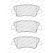Ferodo | Bremsbelagsatz, Scheibenbremse | FDB5041 Ferodo | Bremsbelagsatz, Scheibenbremse | FDB5041