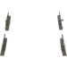 BOSCH | Bremsbelagsatz, Scheibenbremse | 0 986 494 350