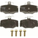 TRW Bremsbelagsatz, Scheibenbremse COTEC GDB3092