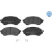 Meyle Bremsbelagsatz, Scheibenbremse MEYLE-ORIGINAL: True to OE 025 234 9016