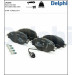 Delphi | Bremsbelagsatz, Scheibenbremse | LP2698