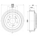 Hella | Bremstrommel | 8DT 355 302-191
