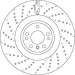 TRW | Bremsscheibe | DF6687S
