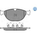 025 238 9518 Bremsbelagsatz, Scheibenbremse MEYLE-ORIGINAL: True to OE.