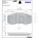 Delphi | Bremsbelagsatz, Scheibenbremse | LP1940 Delphi | Bremsbelagsatz, Scheibenbremse | LP1940