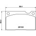 Hella | Bremsbelagsatz, Scheibenbremse | 8DB 355 018-391 Hella | Bremsbelagsatz, Scheibenbremse | 8DB 355 018-391