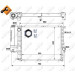 NRF | Kühler, Motorkühlung | 53897 NRF | Kühler, Motorkühlung | 53897