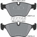 Textar | Bremsbelagsatz, Scheibenbremse | 2167703 Textar | Bremsbelagsatz, Scheibenbremse | 2167703