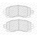 Ferodo | Bremsbelagsatz, Scheibenbremse | FDB5299