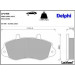 Delphi Bremsbelagsatz, Scheibenbremse LP1406