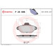 Brembo | Bremsbelagsatz, Scheibenbremse | P 23 096 Brembo | Bremsbelagsatz, Scheibenbremse | P 23 096