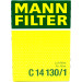 MANN-FILTER C 14 130/1 Luftfilter MANN-FILTER C 14 130/1 Luftfilter