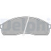 Delphi | Bremsbelagsatz, Scheibenbremse | LP1671 Delphi | Bremsbelagsatz, Scheibenbremse | LP1671