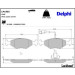 Delphi Bremsbelagsatz, Scheibenbremse LP1855