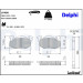 Delphi | Bremsbelagsatz, Scheibenbremse | LP490