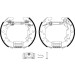 8DB 355 022-971 Bremsbackensatz Shoe Kit Pro